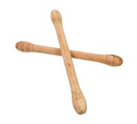 IMIKEYA War Drum Drum Sticks Music Wood Drum Sticks for Percussion Wooden Cowhide Parts for Rhythm Practice and Percussion Mallets Use