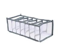 IMIKEYA Wardrobe Jeans Drawer Organizer with Lightweight Gauze Material and Multi-grid Compartment Design for Travel and Bedroom Use, Clothes Storage Organiser for Efficient Clothing