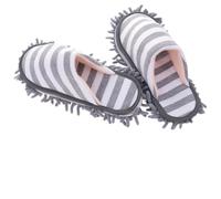 IMIKEYA Washable Chenille Slipper Mops for Women with Cotton Material, Multifunctional Floor Cleaning Slippers Picks up Hair and Dirt, for Walking the House and Cleaning Hardwood,