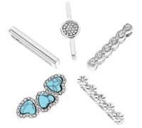 IMIKEYA Watchband Charms Watch Decors for Silicone Watch Band Unique Style Delicate Color Easy to Use Not Easy to Deform Silver Everyday Wearing