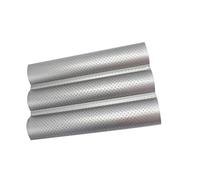 IMIKEYA Wave-Patterned Non-Stick Baking Mould Tray Silver French Bread Pan Kitchen Tool for Home and Professional Bakers