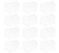 IMIKEYA Wedding Candy Favor Boxes for Displaying Candies Elegant European Style 12pcs Made of Sturdy Plastic and Multi-occasion Versatility at Weddings and Festive Events, Party Snack
