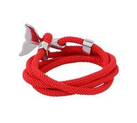 IMIKEYA Whale Tail Couple Bracelet Red String Hand Ornament Year Bracelet for Men Women Durable Fine Workmanship Boho Ocean Jewelry Gift