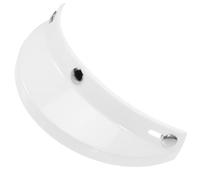 IMIKEYA White Vintage Classic Motorbike Helmet Visor with Sun Protection PC Material Comfortable Design Suitable for Riding and Motorcycle Accessories