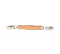 IMIKEYA Window Screen Repair Roller Tool with Wood Handle for Door Frame and Window Frame Comfortable to Hold Quick Screen Fixing