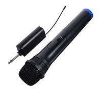 IMIKEYA Wireless Super Mic with Microphone and Portable Handheld Singing Body Long-distance Reception Plastic for Black Colour Ktv and Outdoor Parties