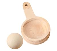 IMIKEYA Wooden Dumpling Wrapper Maker Round Dough Press Mold for Dumpling Skins Precise Thickness Quick Cleaning for Preparing and Tortillas