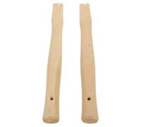 IMIKEYA Wooden Hammer Handle Replacement Easy to Install for Garden Tools 2pcs Comfortable Grip Sturdy Wood Handles for Carpenters and Construction Workers