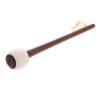 IMIKEYA Wooden Handle Gong Mallet Walnut Wood Large 25cm Drumstick for Percussion Instruments Suitable for Adults and Beginners