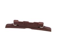 IMIKEYA Wooden Mandolin Bridge for Performances and Recordings, Versatile Use to Solve Tuning Issues, Coffee Colour Mandolin Parts Replacement for Acoustic Guitar Accessories