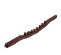 IMIKEYA Wooden Massage Stick for Muscle Relaxation and Meridian Therapy, Lightweight Synthetic Material Unique Design, Easy to Use Massage Tool for Home Wellness