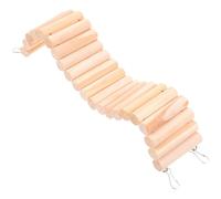 IMIKEYA Wooden Small Ladder for Guinea Pigs and Rats, Safe Hamster Biting Providing Physical Activity, for Training The Pet and Having Fun with Your Small Animals