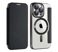 IMIRST Case for iPhone 15 Pro Compatible with MagSafe, WD Black