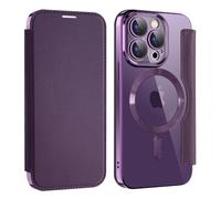 IMIRST Case for iPhone 15 Pro Compatible with MagSafe, WD Purple
