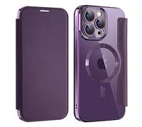 IMIRST Case for iPhone 15 Pro Max Compatible with MagSafe, WD Purple