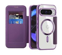 IMIRST Wallet Case for Google Pixel 10 Pro with Card Holder, WD Purple