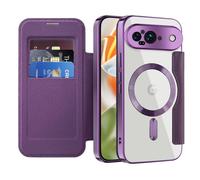 IMIRST Wallet Case for Google Pixel 9 Pro with Card Holder, WD Purple