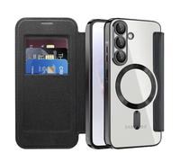 IMIRST Wallet Case for Samsung Galaxy A26 5G with Card Holder, WD Black