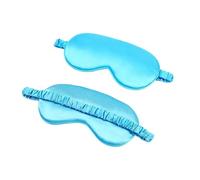Imitated Silk Eye Patch Shading Sleep Eye Mask Eyepatch Travel Relax Cover Eyeshade Health Sleeping Shield Soft Eye Care Tools(Blue,4PCS)
