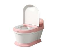 Imitation Adult Toilet, 1-10 Years Old Children's Large Potty, PVC/PU Cushion Pink Gris Boy Girl Toddler Training Seat