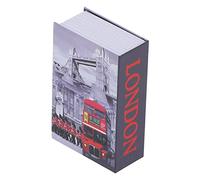 Imitation Book Shaped Safe Box -, Textured Paper Material, Suitable for Saving Coins, IDs, and Jewelry with Concealment and Good Design