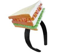 Imitation Bread Headband, Funny, Comfortable Headband in the Shape of a Simulation Bread, Party Cosplay Festival Hair Accessories for Carnival Theme Party in Dress Style Appearance Birthday Party and