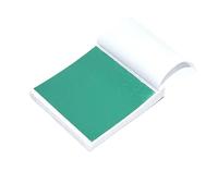 Imitation Gold Foil Sheets， Foil Sheets Pack of 100 8x8.5cm Multicolor for DIY Crafts and Scrapbooking(100pcs Cyan)
