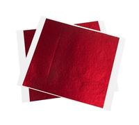 Imitation Gold Foil Sheets， Gold and Silver Foil Sheets 13 x .5 cm 100 pcs Multicolor(Color 12)