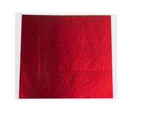 Imitation Gold Foil Sheets， Gold Foil Sheets Red 13x13.5cm 100/200/500/1000 pcs(200pcs Red)