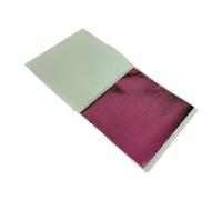 Imitation Gold Foil Sheets， Gold Foil Transfer Sheets Multicolor 8x8.5cm 100 Pcs 50g(Peach Red)