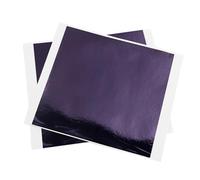 Imitation Gold Foil Sheets， Gold Foil Transfer Sheets Pack of 100 13x13.5cm Multicolor(Color 18)