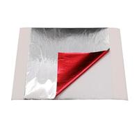 Imitation Gold Foil Sheets， Gold Foil Transfer Sheets Pack of 100 13x13.5cm Multicolor(Color 25)