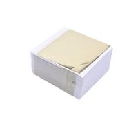Imitation Gold Foil Sheets， Gold Foil Transfer Sheets Pack of 100 Multicolor for Nail Art Wedding Decor DIY(Color 3)
