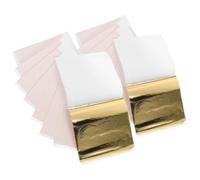 Imitation Gold Leaf Sheets 100 X2 Packs for Arts and Crafts 200pcs