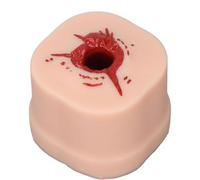 Imitation Gunshot Wound Model,Basic Bleed Trainer,Stop The Bleed Training Kit,Battle Wound Bullet Trauma Model,Gauze Hemostatic Practice Model,for Med