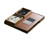 Imitation Jade Chess Go Board Set, Adult Drawer Go Set, Classic Strategy Board Game