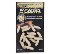 Imitation Maggots Large White XL 2 Centimeters Enterprise Tackle [16 Pop-UPS]