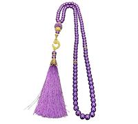 Imitation Pearls 99-Beads Prayer Muslims Festival Fashion Party Jewelry Muslims Prayer Rosary