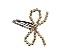 Imitation Pearls Bowknot Hairpin Stylish Metal Bowknot Barrettes Delicate Hair Accessories For Women Hairs Decoration Butterfly Hair Clip
