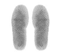 Imitation Rabb-it Fu-r Shoe Insoles Winter Warm Furry Insoles Thick Warm Boot Liners for Men Women for Snow Boots Work Boots