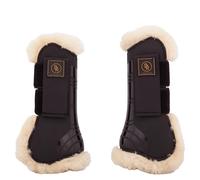 Imitation sheepskin gaiters with gel lining BR Equitation Snuggle