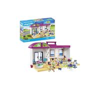Imitation toy - PLAYMOBIL - 71715 - Veterinary Clinic - 4 years - Unisex - Multicolor