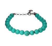 Imitation Turquoise Sterling Silver Bracelet, female, THOMAS SABO, Bracelets, Green, ONE SIZE, Accessories ONE SIZE