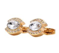 Imitation White Crystal Big Zircon Cufflinks Cuff Button French Shirt Sleeve Nail