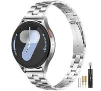 IMIVIO Slim Metal Compatible with Samsung Galaxy Watch 7 band, 20mm Stainless Steel Strap for Galaxy Watch Bands 40mm 44mm Women, Dressy Thin Chain Bands for Galaxy Watch FE/ 6/5/ 4/ Active 2
