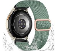 IMIVIO Water-Resistant Elastic Straps Compatible with Samsung Galaxy Watch 7 Strap - Galaxy Watch 6 5 4 FE 40mm 44mm Men Women, 20mm Nylon Stretch Sport Band for Samsung 6 4 Classic / 5 Pro