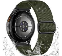 IMIVIO Water-Resistant Elastic Straps Compatible with Samsung Galaxy Watch 7 Strap - Galaxy Watch 6 5 4 FE 40mm 44mm Men Women, 20mm Nylon Stretch Sport Band for Samsung 6 4 Classic / 5 Pro