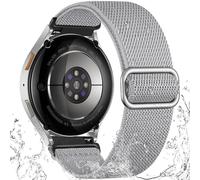 IMIVIO Water-Resistant Elastic Straps Compatible with Samsung Galaxy Watch 7 Strap - Galaxy Watch 6 5 4 FE 40mm 44mm Men Women, 20mm Nylon Stretch Sport Band for Samsung 6 4 Classic / 5 Pro