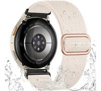 IMIVIO Water-Resistant Elastic Straps Compatible with Samsung Galaxy Watch 7 Strap - Galaxy Watch 6 5 4 FE 40mm 44mm Men Women, 20mm Nylon Stretch Sport Band for Samsung 6 4 Classic / 5 Pro