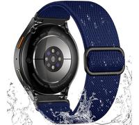 IMIVIO Water-Resistant Elastic Straps Compatible with Samsung Galaxy Watch 7 Strap - Galaxy Watch 6 5 4 FE 40mm 44mm Men Women, 20mm Nylon Stretch Sport Band for Samsung 6 4 Classic / 5 Pro